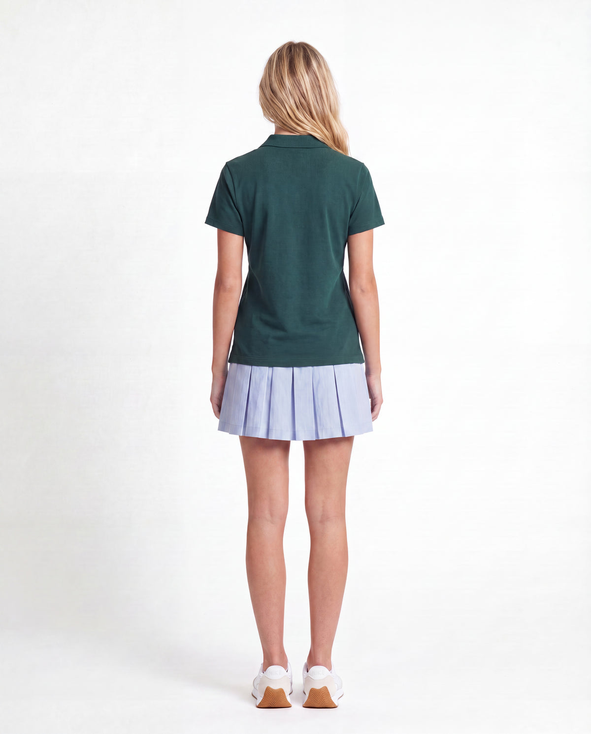 Modern Short Sleeve Polo Green