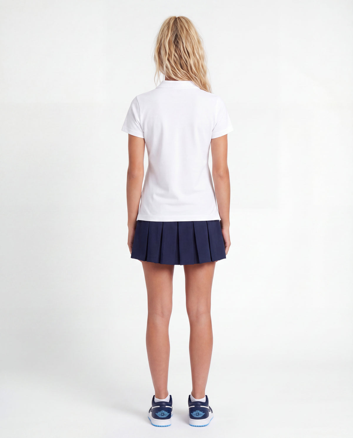 Modern Short Sleeve Polo White