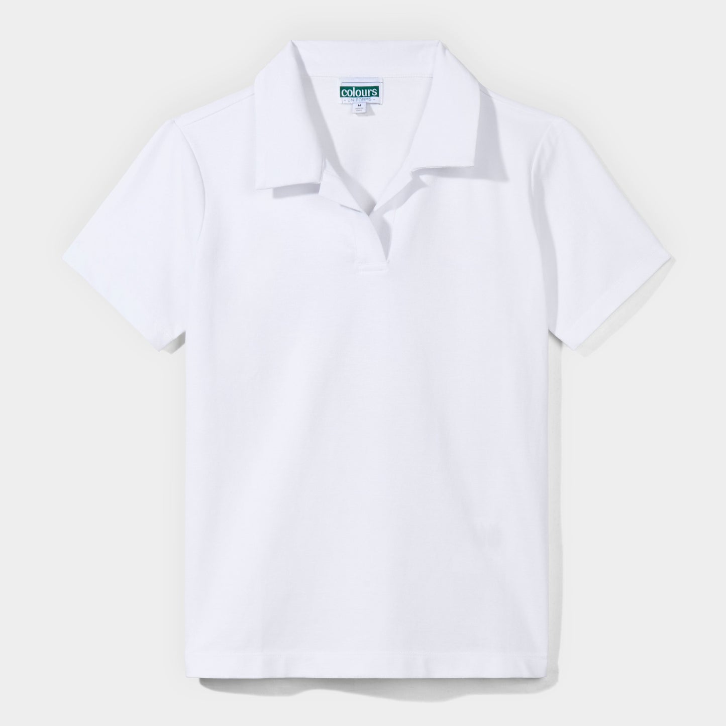 Modern Short Sleeve Polo White