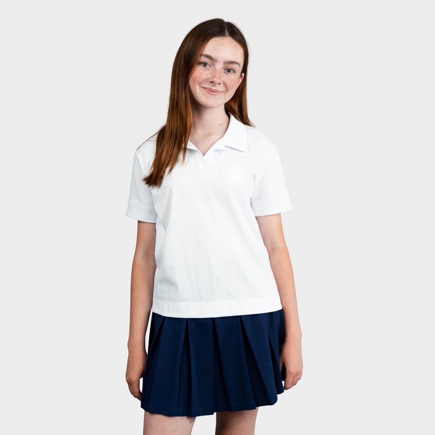 NDB Classic Pleated Skirt Navy