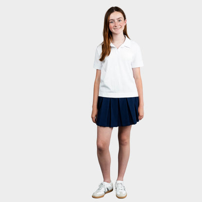 NDB Classic Pleated Skirt Navy