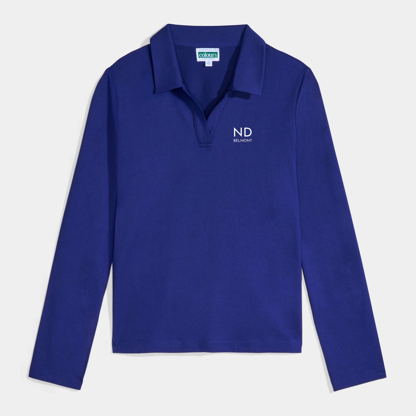 NDB Cozy Long Sleeve Polo Navy