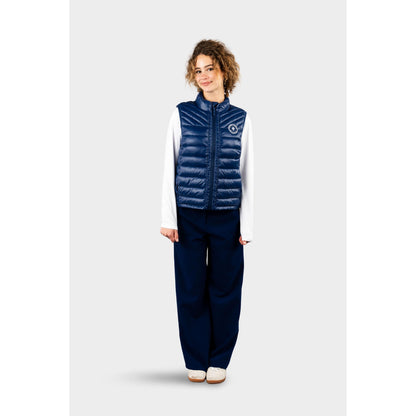 NDB Hi-Gloss Puffer Vest Navy