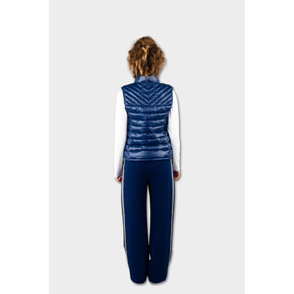 NDB Hi-Gloss Puffer Vest Navy
