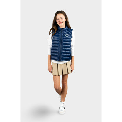 NDB Hi-Gloss Puffer Vest Navy