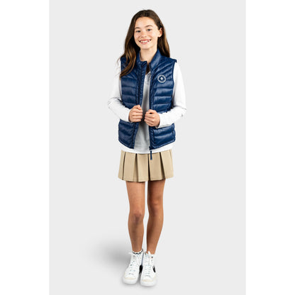 NDB Hi-Gloss Puffer Vest Navy