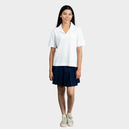 NDB Classic Pleated Skirt Navy