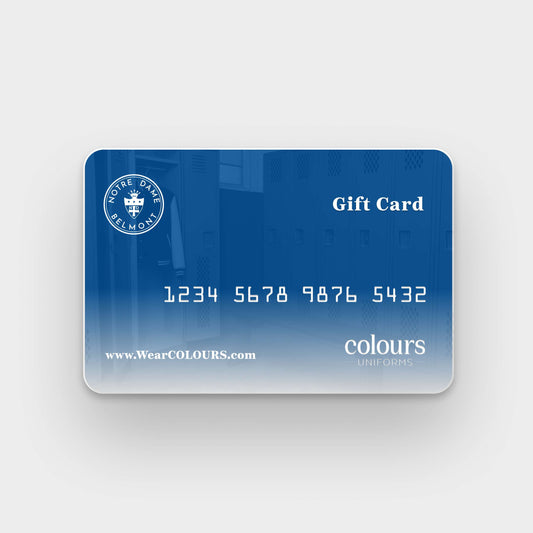 NDB - COLOURS Uniforms Gift Card