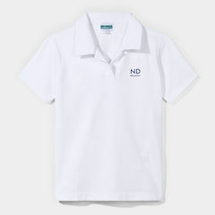 NDB Modern Short Sleeve Polo White