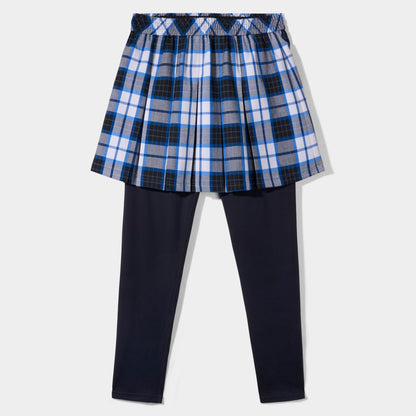 Plaid Modern Pleated Skirt with Long Leggings Homeroom