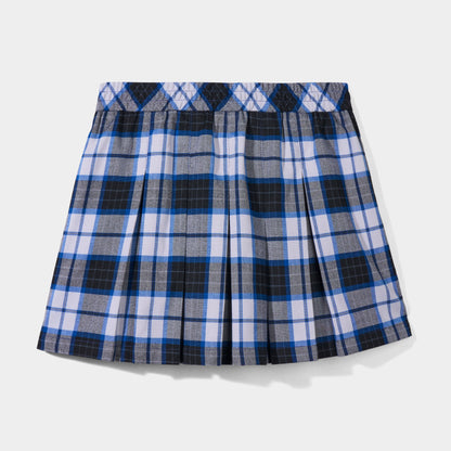 Plaid Modern Pleated Skirt with Bike Shorts Homeroom
