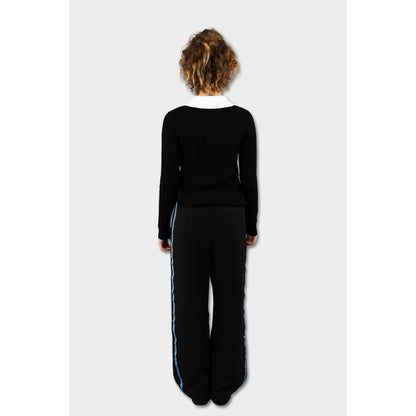 Regina Dominican Slouchy Track Trouser Black