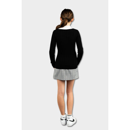 Schoolyard Three Pleat Skirt with Bike Shorts Plaid