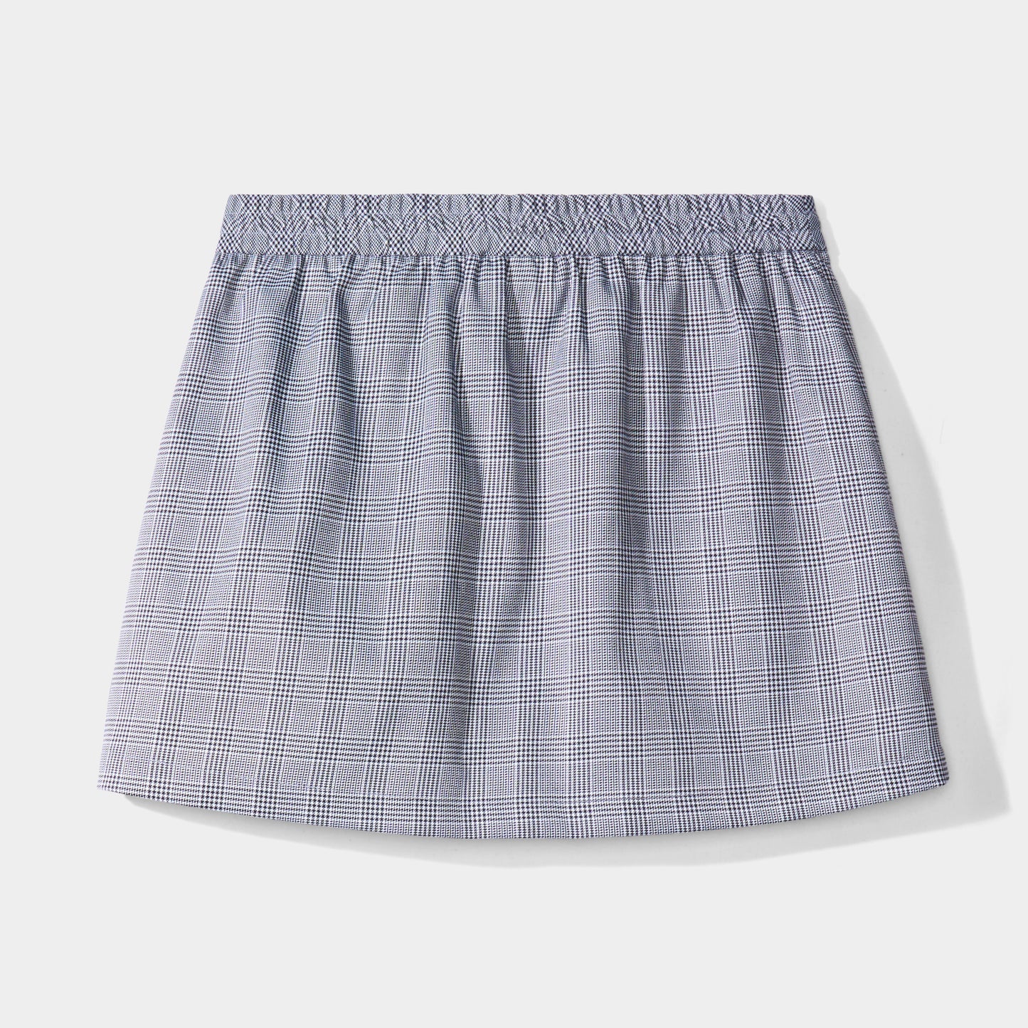 Schoolyard Three Pleat Skirt with Bike Shorts Plaid