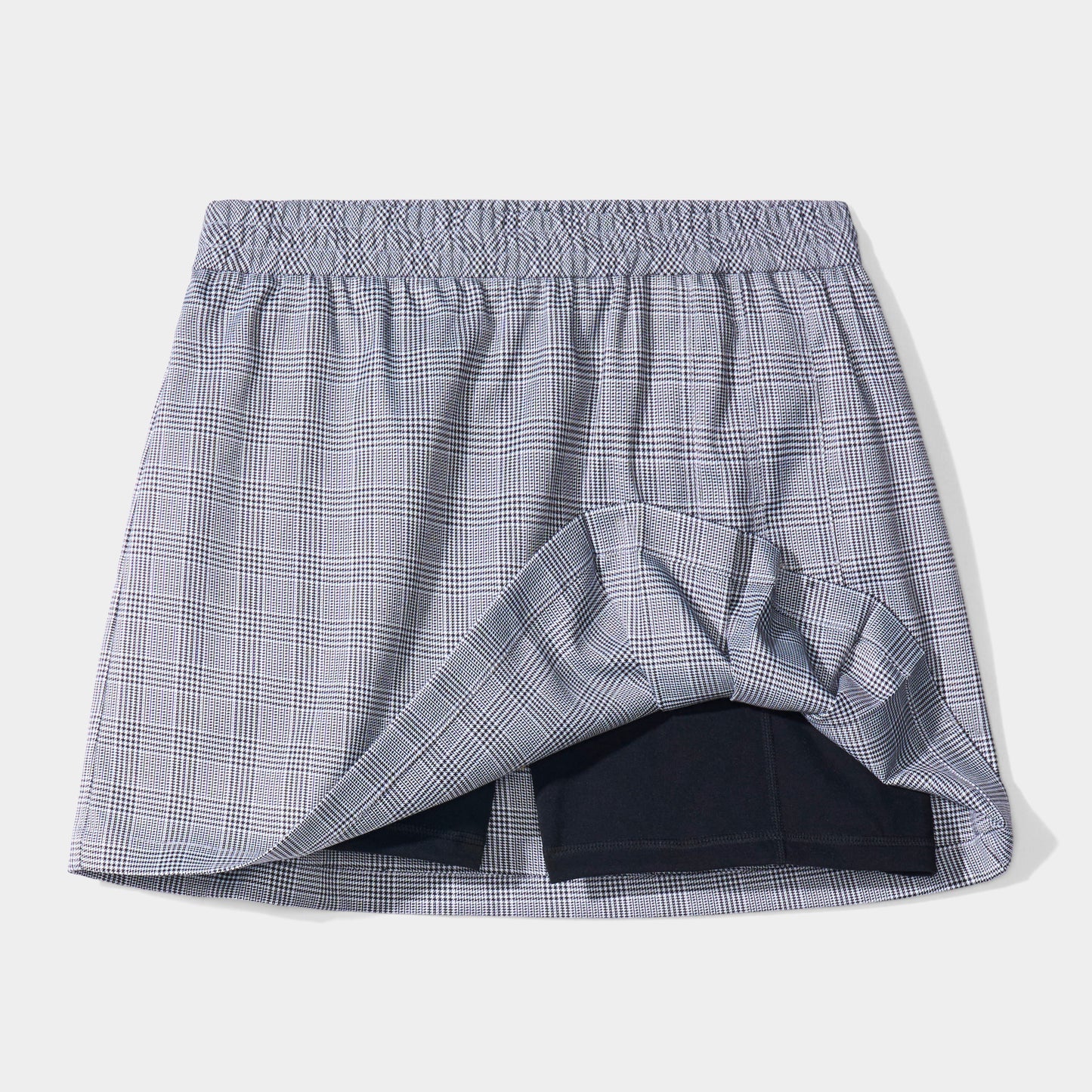 Schoolyard Three Pleat Skirt with Bike Shorts Plaid