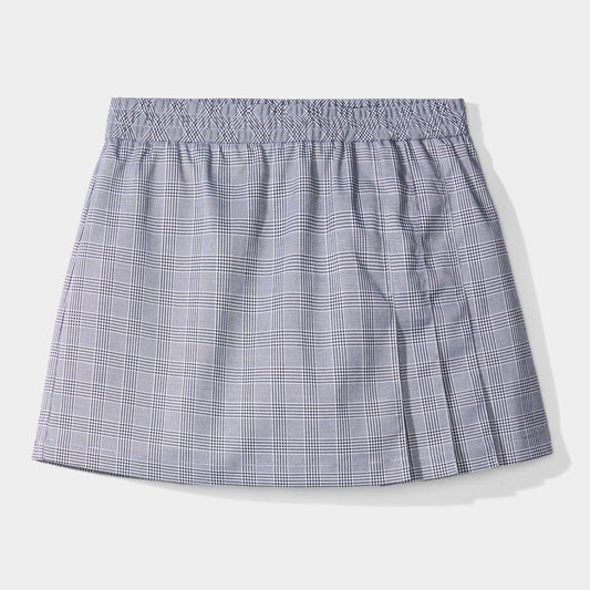 Schoolyard Three Pleat Skirt with Bike Shorts Plaid
