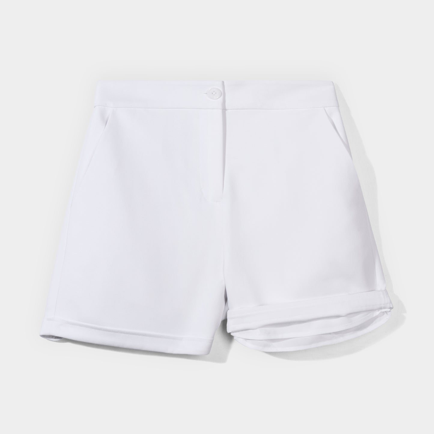 Trouser Shorts White