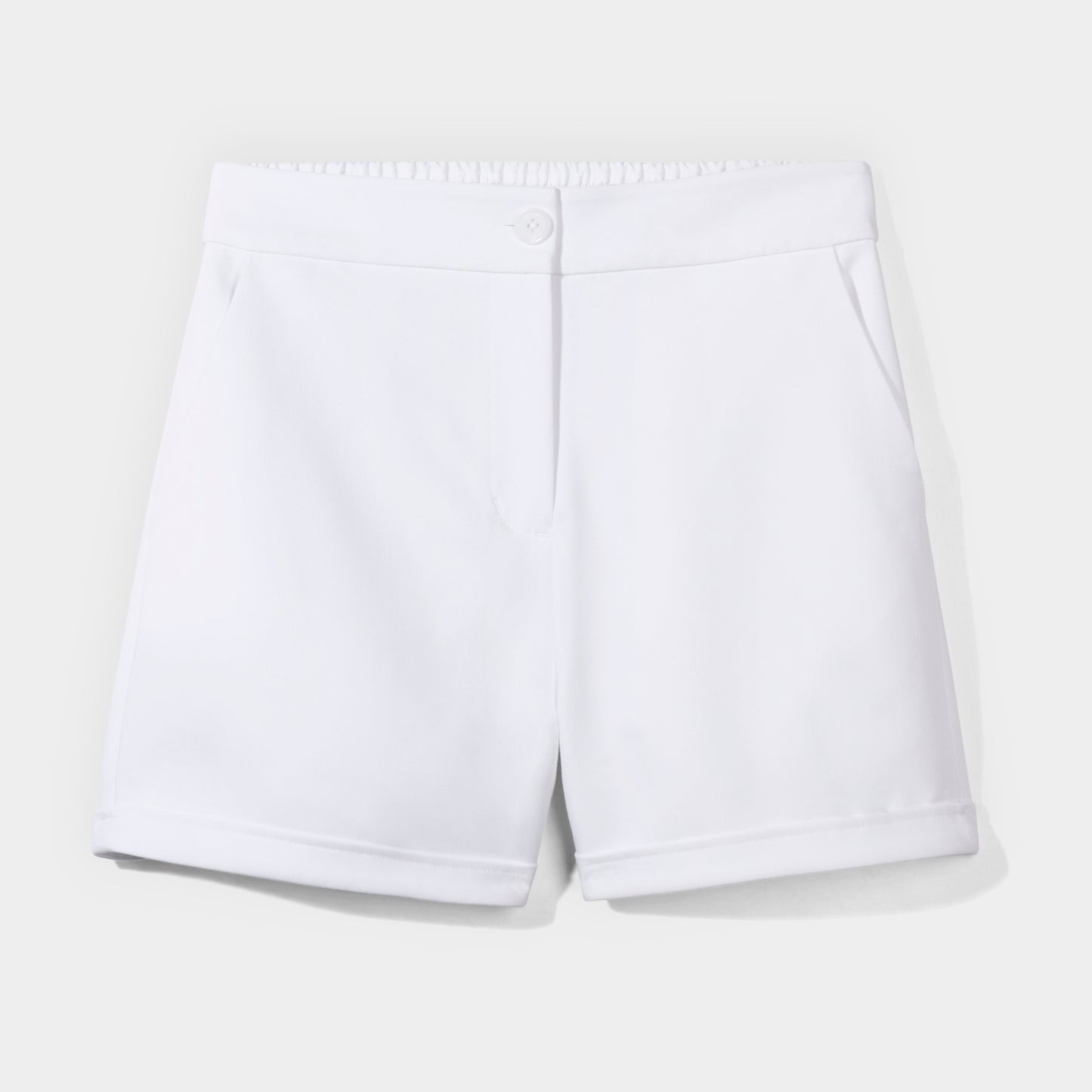 Trouser Shorts White