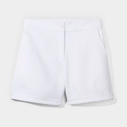 Trouser Shorts White