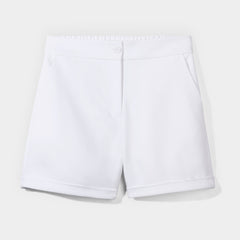 Trouser Shorts White
