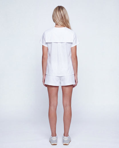 Trouser Shorts White