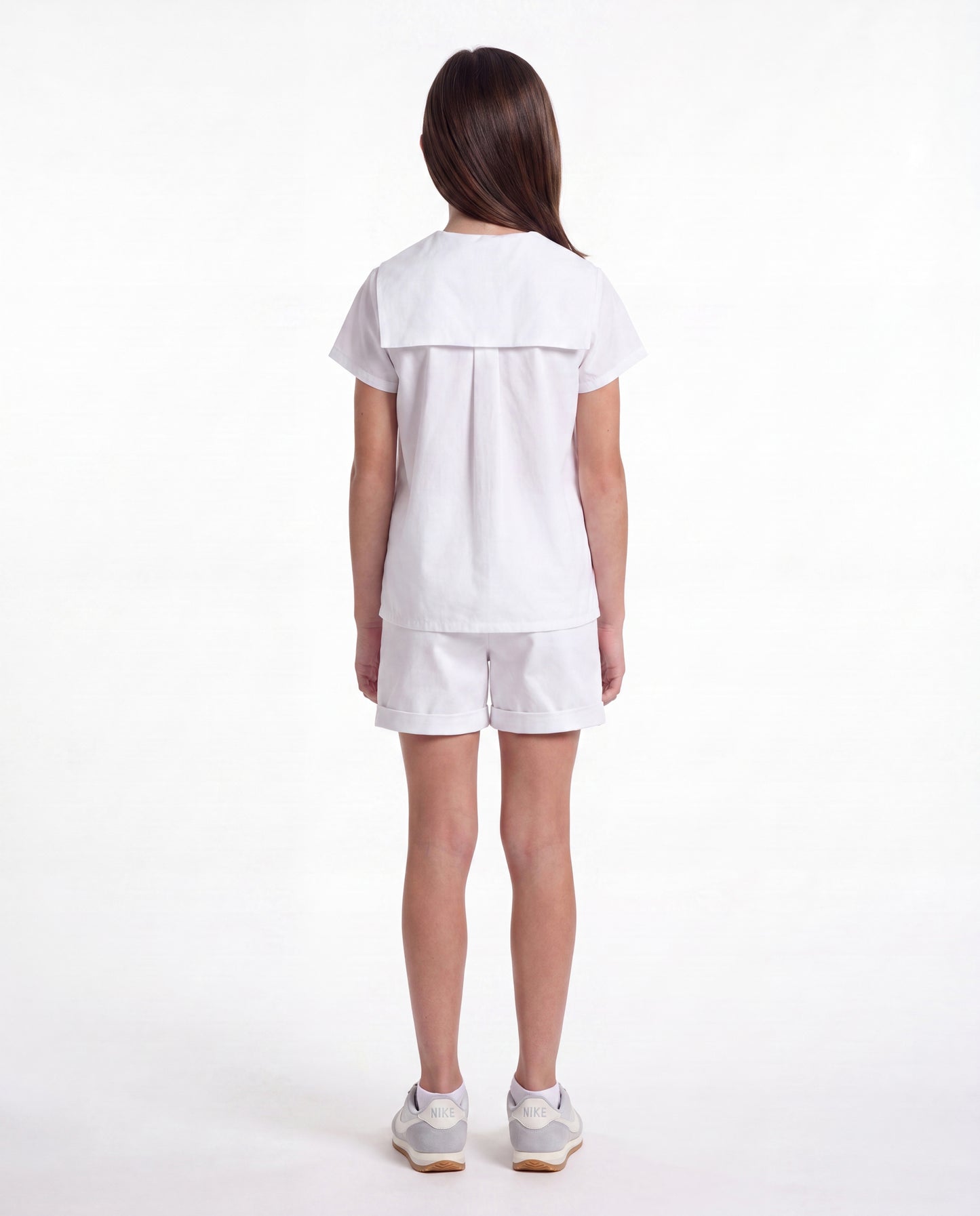 Trouser Shorts White